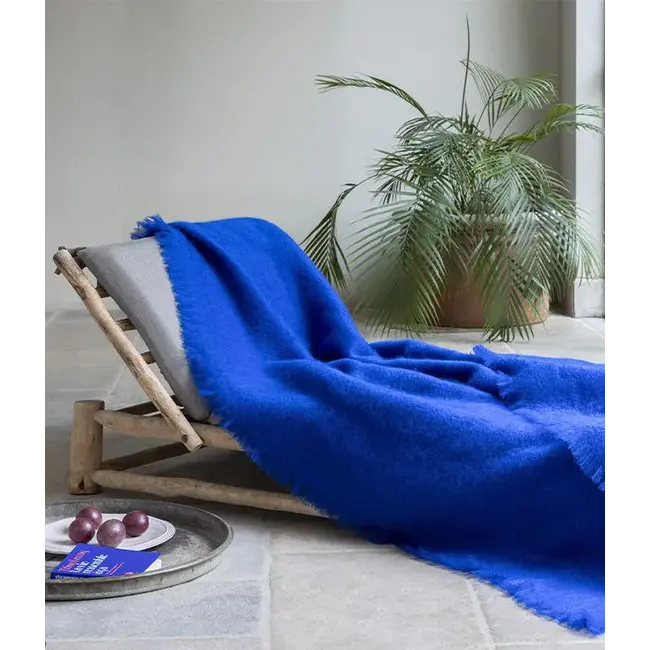 Brun de Vian Mohair deken