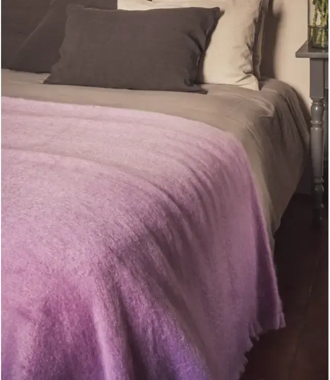 Brun de Vian Mohair deken