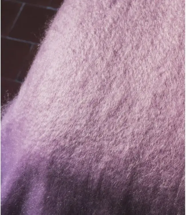 Brun de Vian Mohair deken