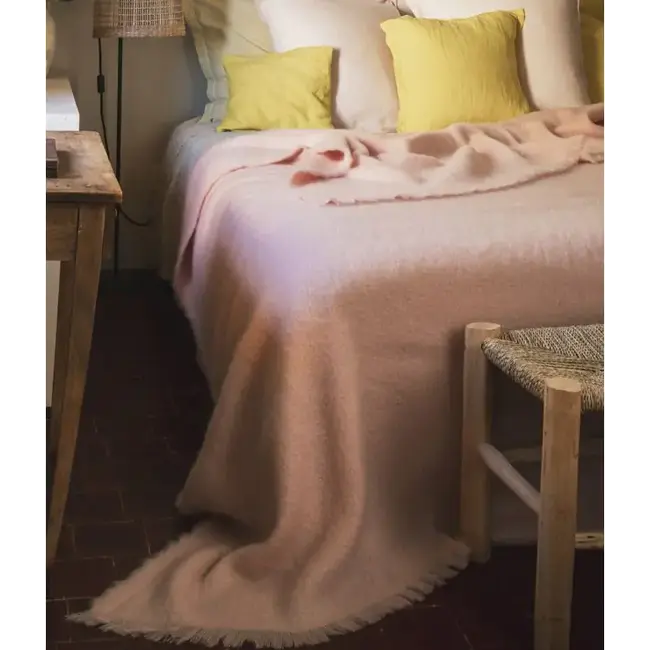 Brun de Vian Mohair deken