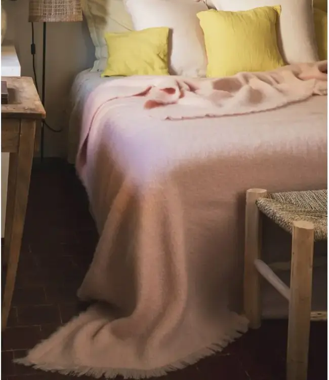 Brun de Vian Mohair deken