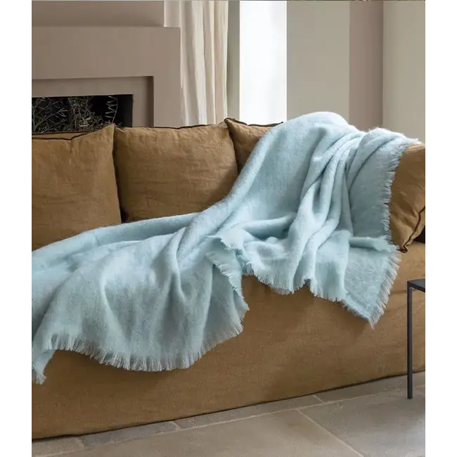 Brun de Vian Mohair deken