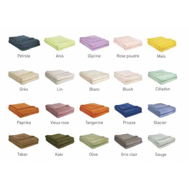 Brun de Vian Mohair deken