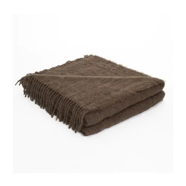 Brun de Vian Baby Lama plaid