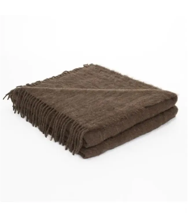 Brun de Vian Baby Lama plaid