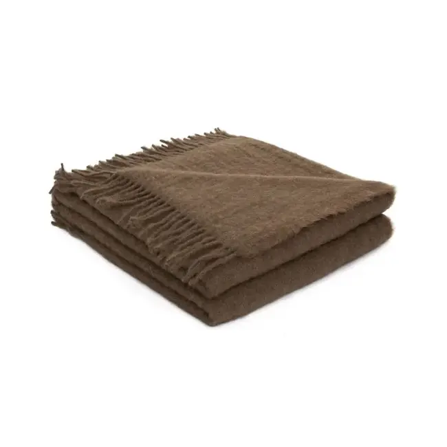 Brun de Vian Baby Lama plaid