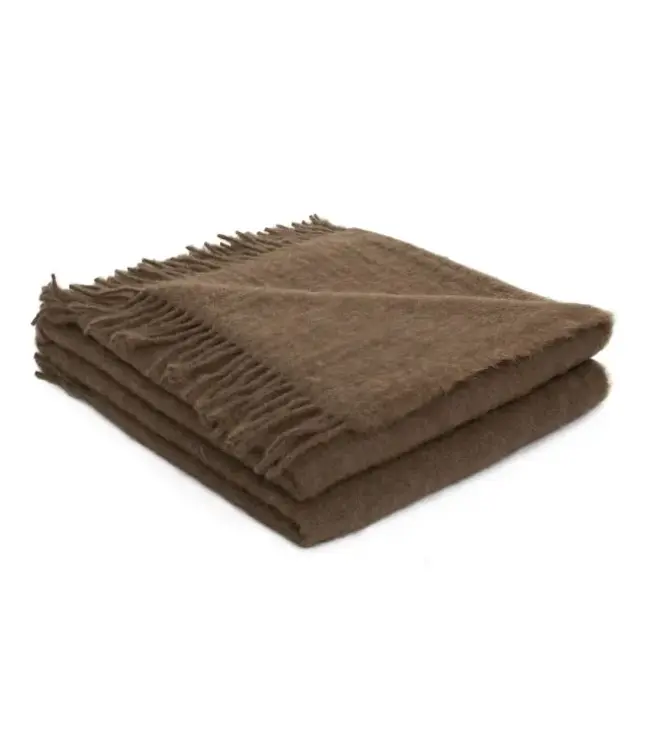 Brun de Vian Baby Lama plaid