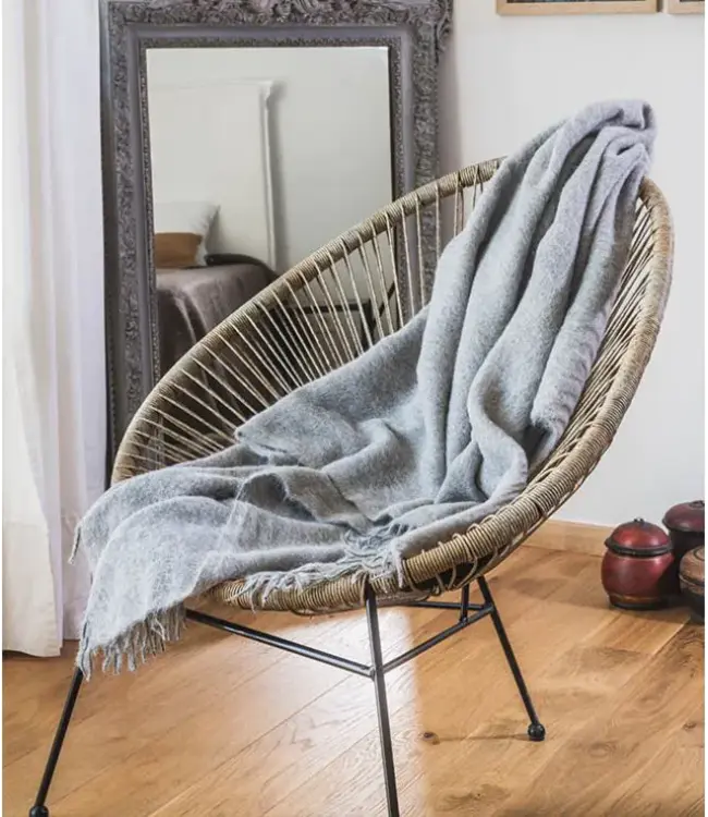 Brun de Vian Baby Lama plaid