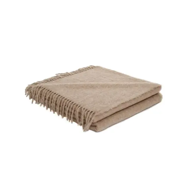 Brun de Vian Baby Lama plaid