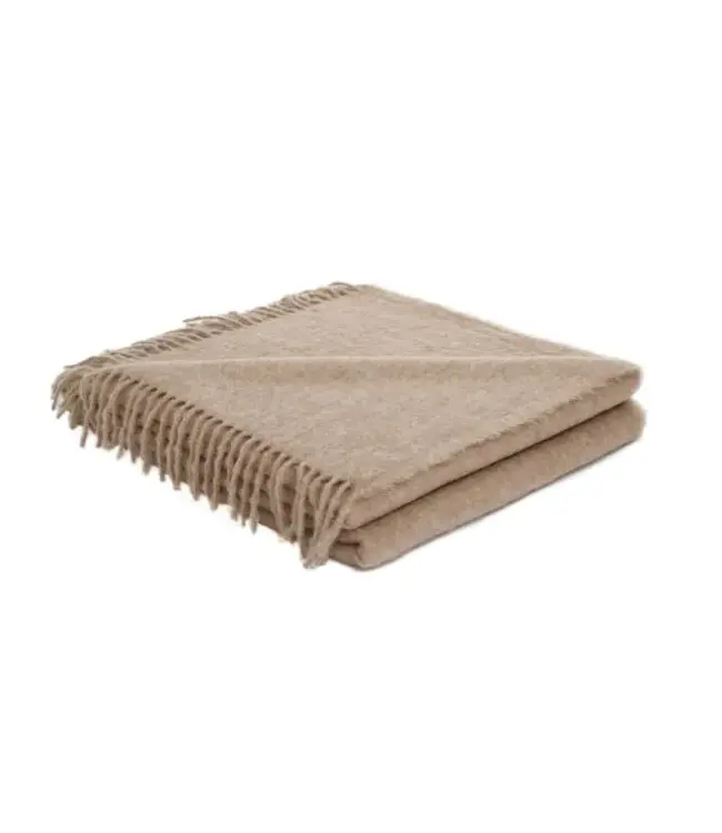 Brun de Vian Baby Lama plaid