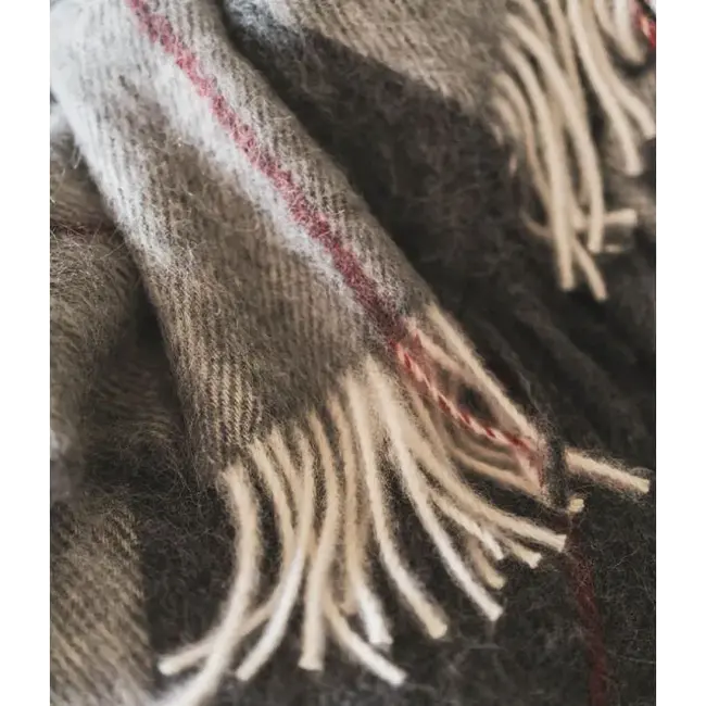 Brun de Vian Alpaca plaid
