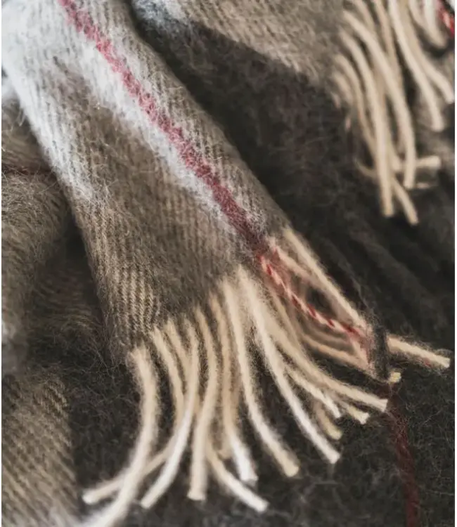 Brun de Vian Alpaca plaid