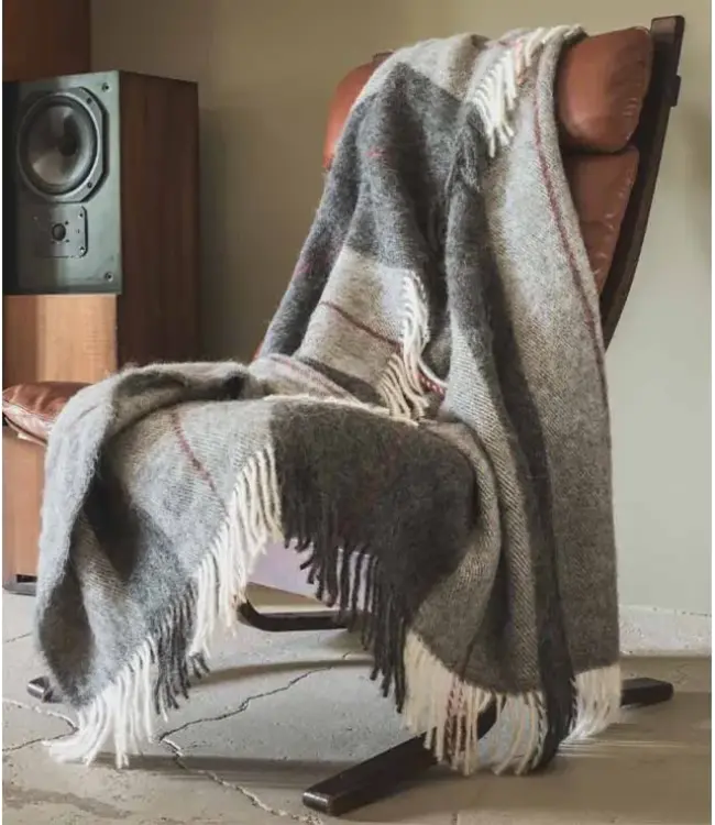 Brun de Vian Alpaca plaid