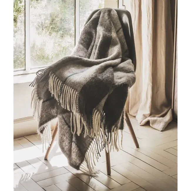 Brun de Vian Alpaca plaid