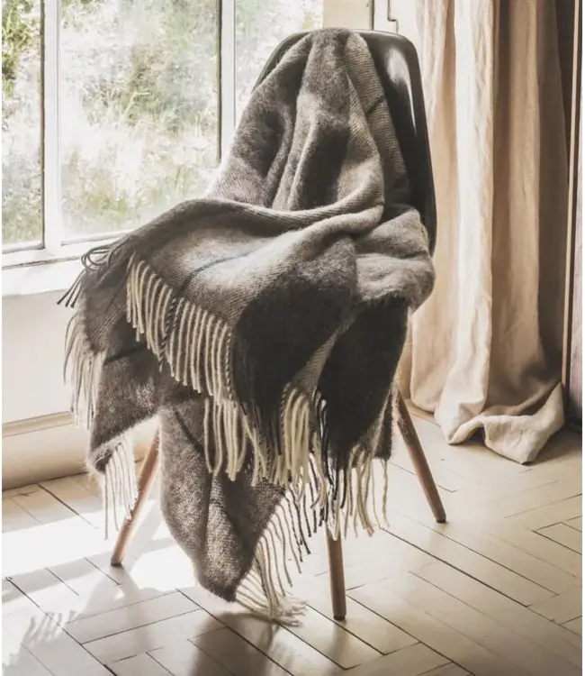 Brun de Vian Alpaca plaid