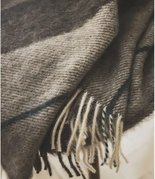 Brun de Vian Alpaca plaid
