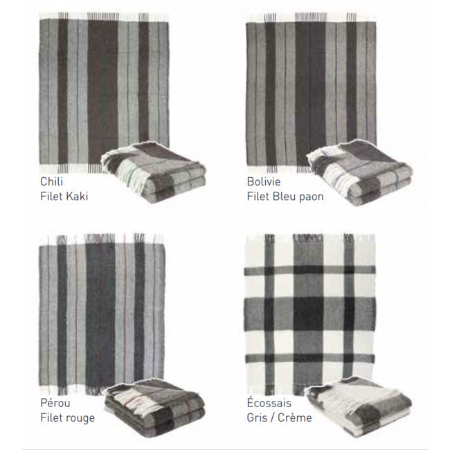 Brun de Vian Alpaca plaid