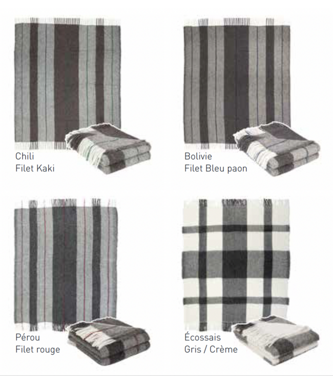 Brun de Vian Alpaca plaid