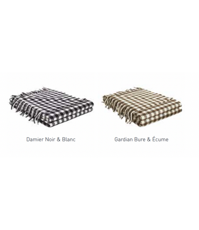 Brun de Vian Camargue plaid