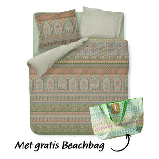 Pip Studio Pip Studio Bollywood Dreams Groen dekbedovertrek