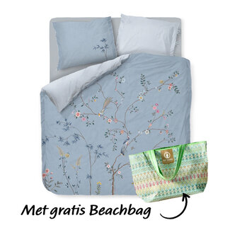 Pip Studio Bamboo Blossom Licht blauw dekbedovertrek