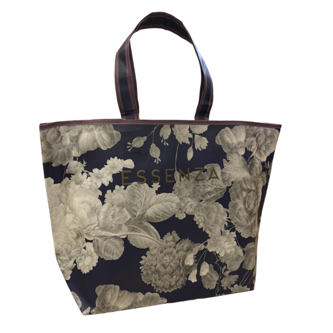 Essenza Eunice Nightshadow blue Shopper