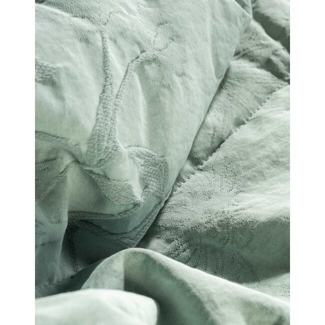 Essenza Claudine Dusty teal Sprei