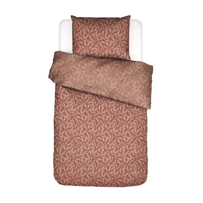 Essenza Clea Terracotta Dekbedovertrek