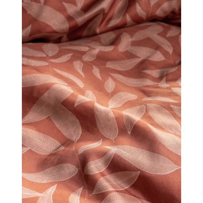 Essenza Clea Terracotta Dekbedovertrek