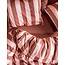 Essenza Minte stripe Terracotta-Blush pink Dekbedovertrek