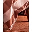 Essenza Minte stripe Terracotta-Blush pink Dekbedovertrek