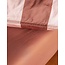 Essenza Minte stripe Terracotta-Blush pink Dekbedovertrek