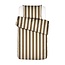 Essenza Minte Stripe Slate brown-Vanilla Dekbedovertrek