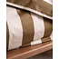 Essenza Minte Stripe Slate brown-Vanilla Dekbedovertrek