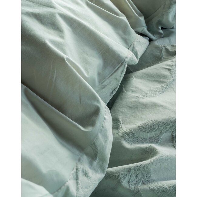 Essenza Claudine Dusty teal Dekbedovertrek