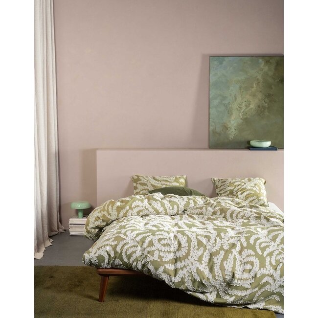 Essenza Eleria Cedar green Dekbedovertrek