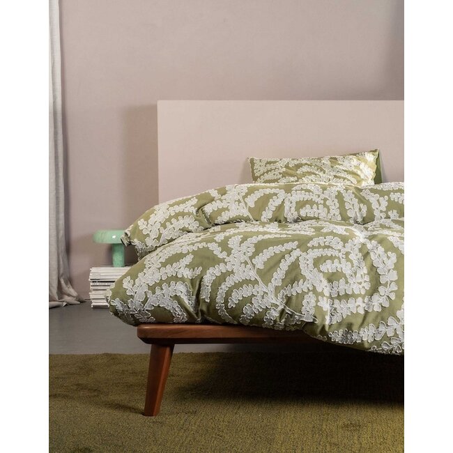 Essenza Eleria Cedar green Dekbedovertrek