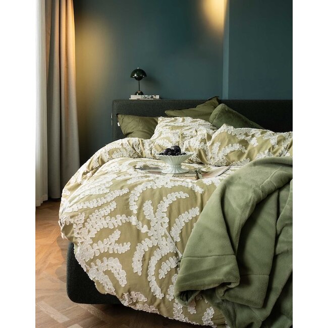 Essenza Eleria Cedar green Dekbedovertrek