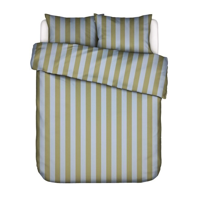 Minte Stripe Cedar, groen ijsblauw