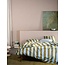 Essenza Minte Stripe Cedar green-Ice blue Dekbedovertrek