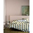Essenza Minte Stripe Cedar green-Ice blue Dekbedovertrek
