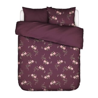Essenza Maren Mauve wine Dekbedovertrek