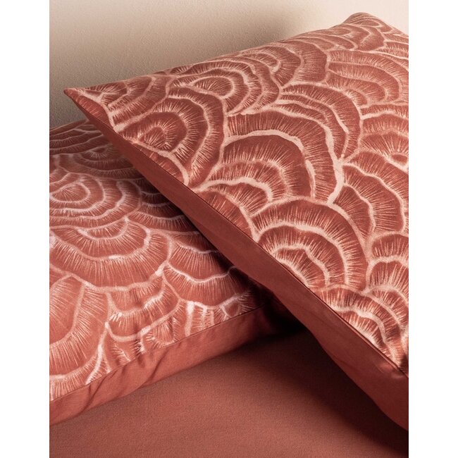 Essenza Raye Terracotta Dekbedovertrek