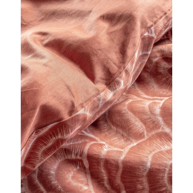 Essenza Raye Terracotta Dekbedovertrek