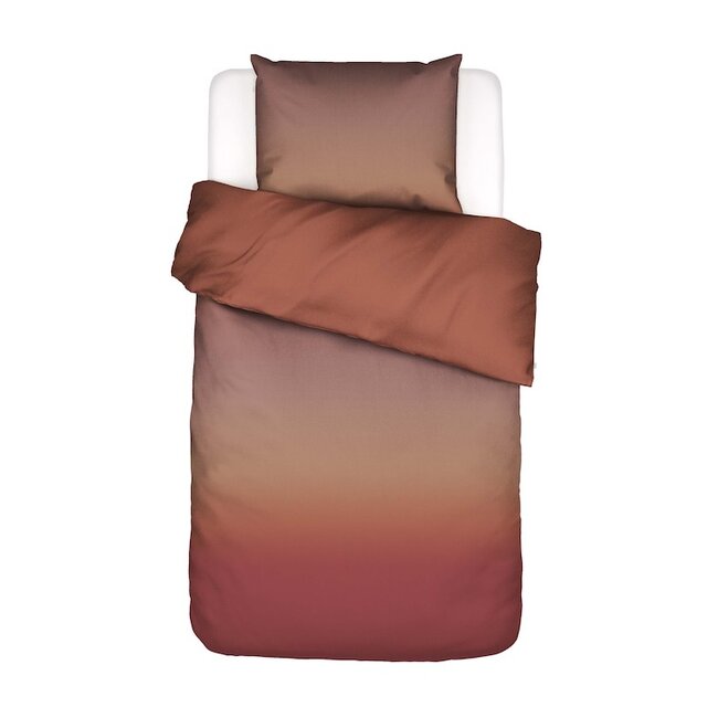 Essenza Lunare Terracotta Dekbedovertrek
