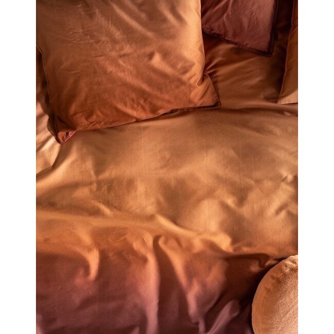 Essenza Lunare Terracotta Dekbedovertrek
