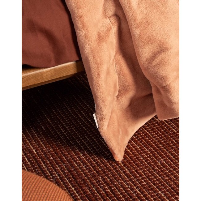 Essenza Lunare Terracotta Dekbedovertrek