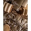 Essenza Lucienne Slate brown Dekbedovertrek