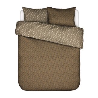Essenza Suri Slate brown Dekbedovertrek
