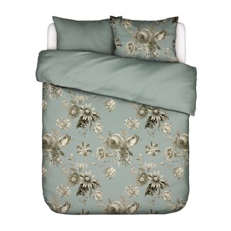Essenza Florean Dusty teal Dekbedovertrek